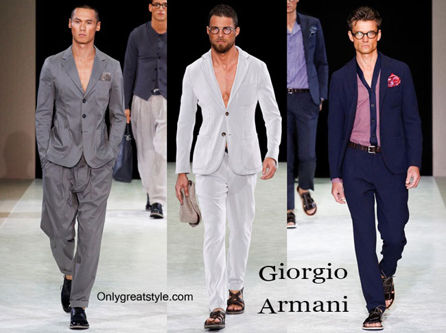 giorgio armani clothing