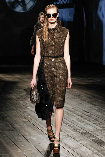 Prada Fall Winter Collection Fashion For Women Look 17