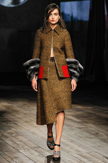 Prada Fall Winter Collection Fashion For Women Look 7