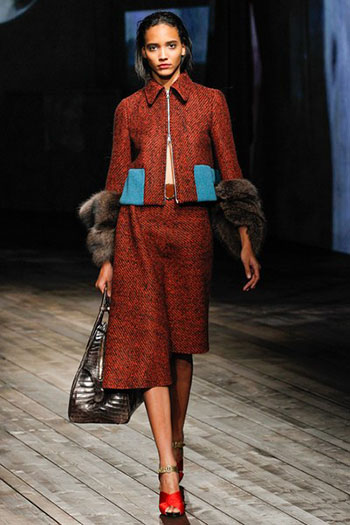 Prada Fall Winter Collection Fashion For Women Look 8