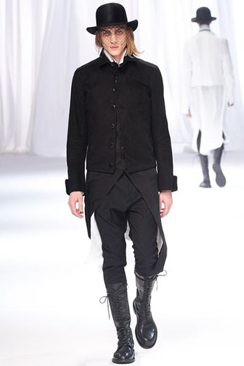 Ann Demeulemeester Fall Winter Mens Fashion Look 30