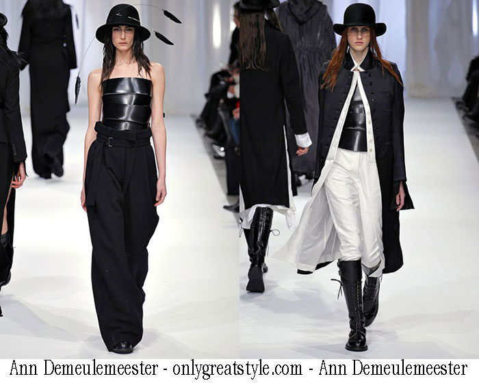 Ann Demeulemeester Fall Winter Womens Wear Fashion