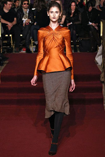 Zac Posen Fall Winter Fashion Clothing Women Look 12