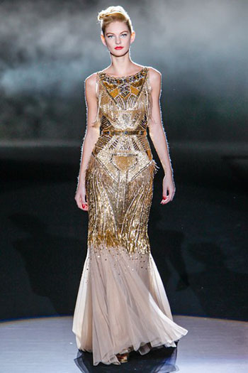 Badgley Mischka Fall Winter Fashion Women Look 7