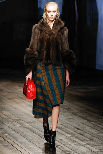 Lifestyle Prada fall winter womens wear fashion look 13