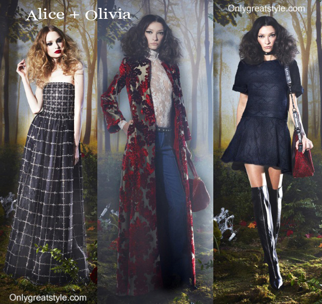 Clothing Alice Olivia fall winter 2014 2015 womenswear