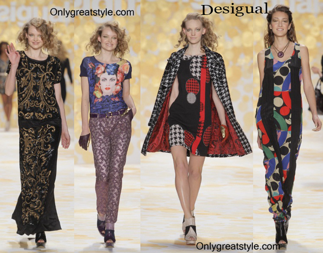 Clothing Desigual fall winter 2014 2015 womenswear