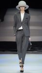 Emporio Armani fall winter womenswear look 1