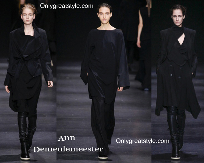 Fashion Ann Demeulemeester fall winter 2014 2015 womens