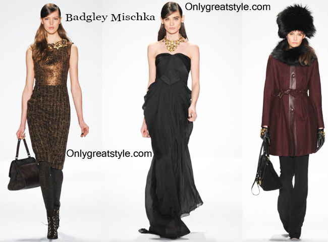 Fashion Badgley Mischka fall winter 2014 2015 womenswear