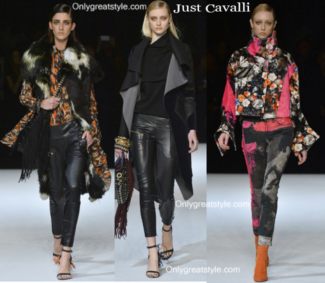 Fashion Just Cavalli fall winter 2014 2015 womenswear