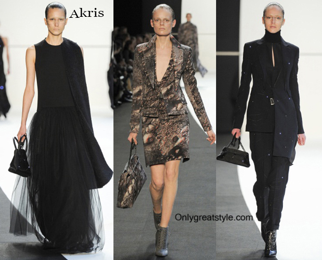Fashion clothing Akris fall winter 2014 2015 womenswear