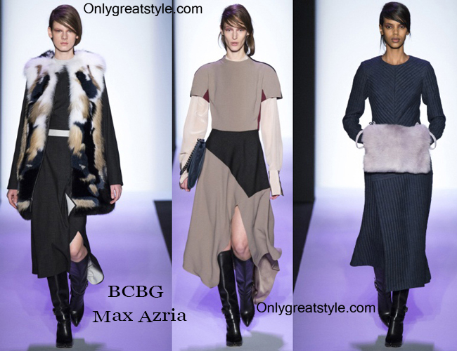 Fashion clothing BCBG fall winter 2014 2015 womenswear