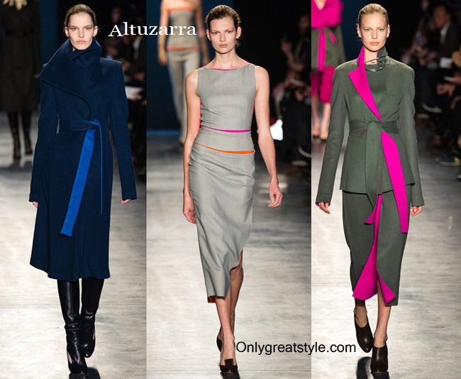 Fashion show Altuzarra fall winter 2014 2015 womenswear