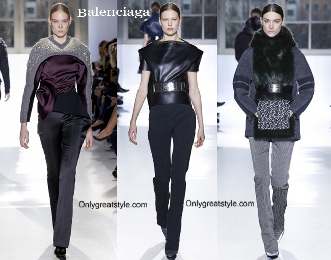 Fashion show Balenciaga fall winter 2014 2015 womenswear