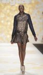 Fashion show Desigual fall winter womenswear look 8