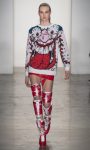 Jeremy Scott fall winter womenswear look 6