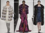 Dennis Basso fall winter 2014 2015 womenswear fashion