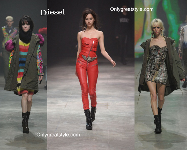 Diesel fall winter 2014 2015 womenswear fashion