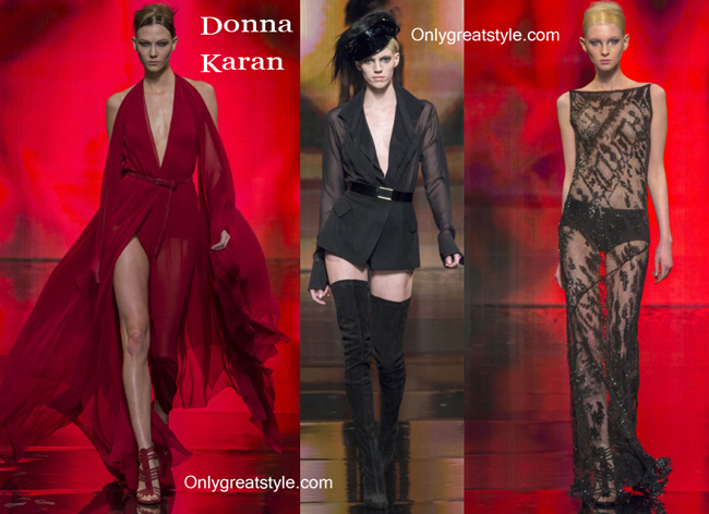 Donna Karan fall winter 2014 2015 womenswear fashion