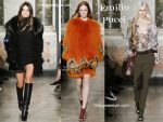 Emilio Pucci handbags and Emilio Pucci shoes