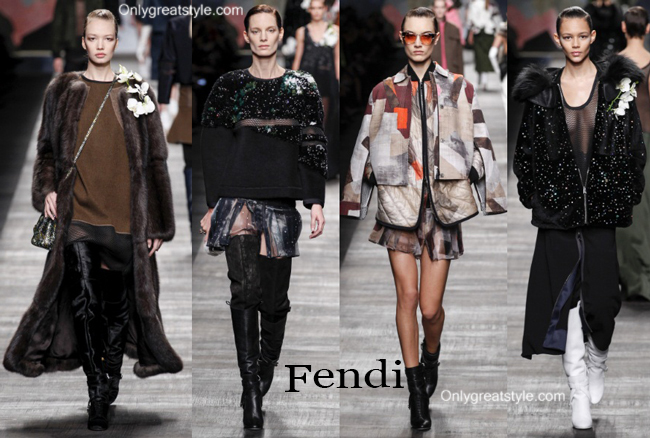 Fendi fall winter 2014 2015 womenswear fashion