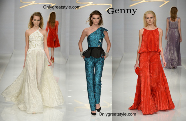 Genny fall winter 2014 2015 womenswear fashion