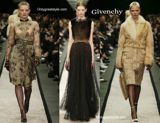 Givenchy fall winter 2014 2015 womenswear fashion