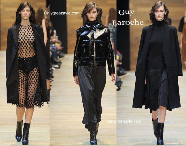 Guy Laroche fall winter 2014 2015 womenswear fashion