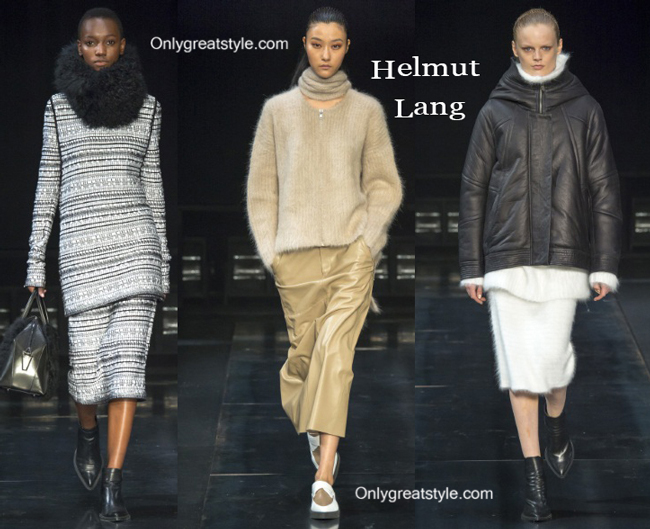 Helmut Lang fall winter 2014 2015 womenswear fashion