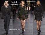 Isabel Marant fall winter 2014 2015 womenswear fashion