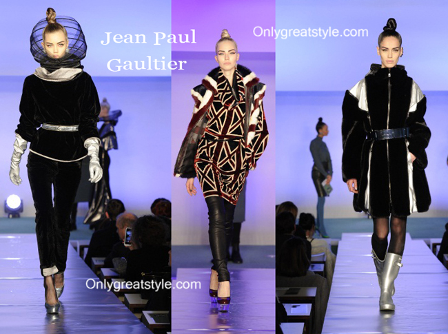 Jean Paul Gaultier fall winter 2014 2015 womenswear