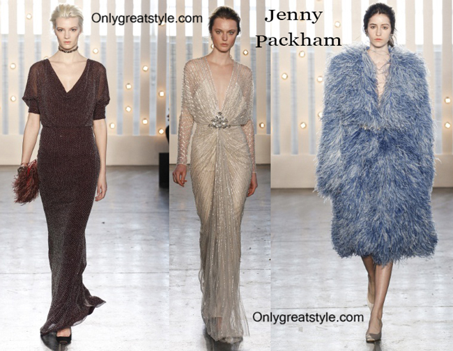 Jenny Packham fall winter 2014 2015 womenswear fashion