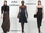 John Galliano clothing accessories fall winter