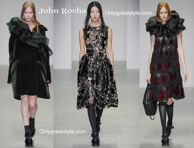 John Rocha fall winter 2014 2015 womenswear fashion