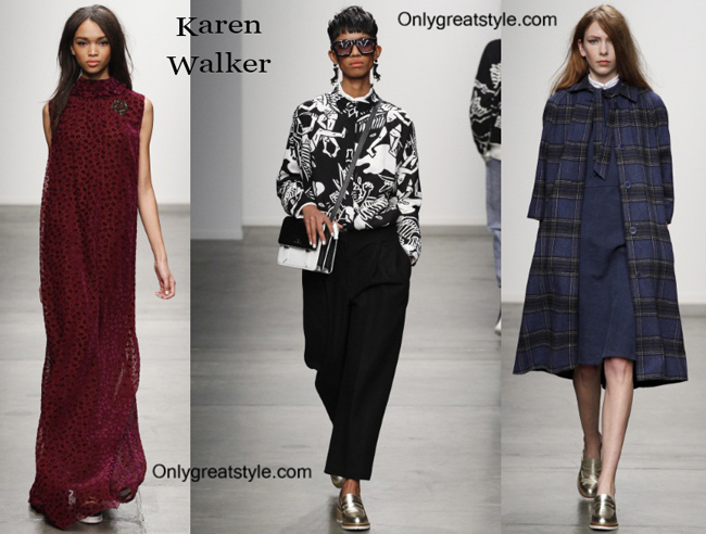 Karen Walker fall winter 2014 2015 womenswear fashion