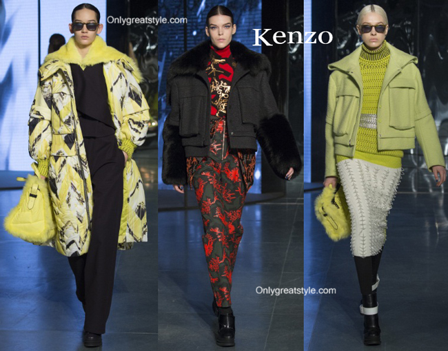 Kenzo fall winter 2014 2015 womenswear fashion