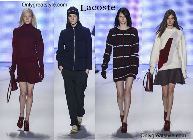 Lacoste fall winter 2014 2015 womenswear fashion