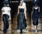 Lanvin fashion clothing fall winter