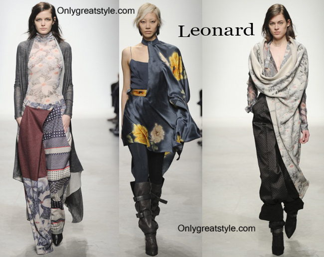 Leonard fall winter 2014 2015 womenswear fashion