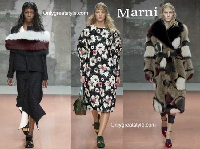 Marni fall winter 2014 2015 womenswear fashion