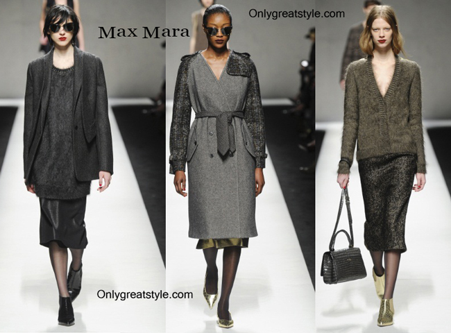 Max Mara fall winter 2014 2015 womenswear fashion