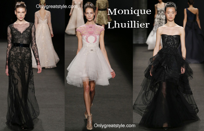 Monique Lhuillier fall winter 2014 2015 womenswear fashion