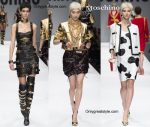 Moschino fashion clothing fall winter