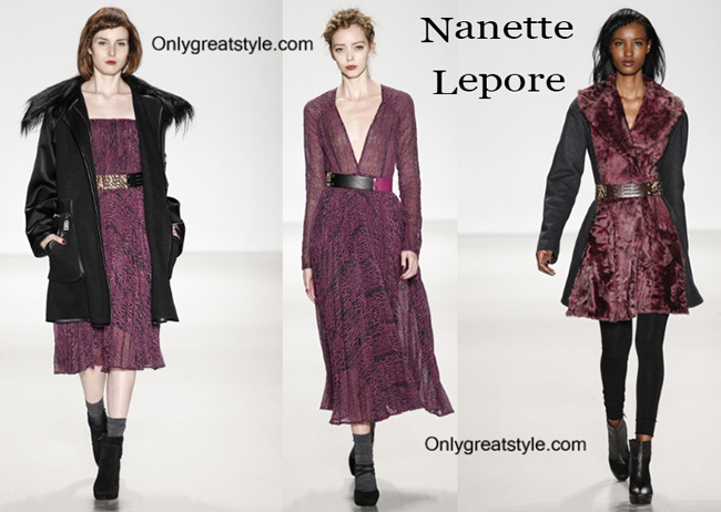 Nanette Lepore fall winter 2014 2015 womenswear fashion