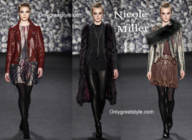 Nicole Miller fall winter 2014 2015 womenswear fashion
