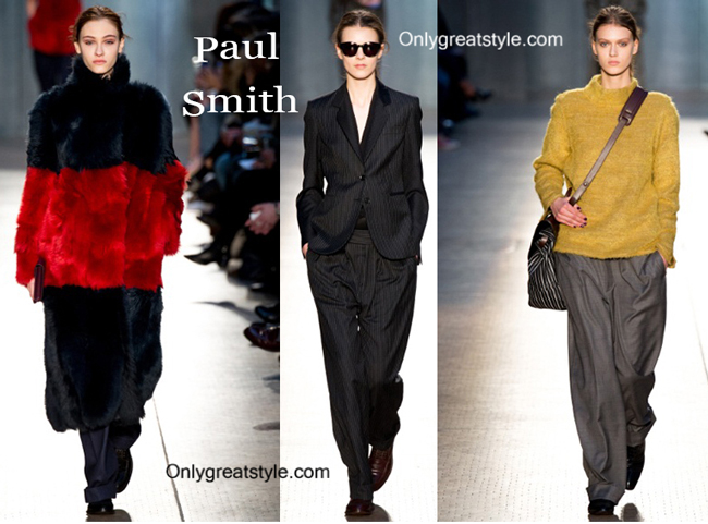 Paul Smith fall winter 2014 2015 womenswear fashion