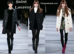 Saint Laurent clothing accessories fall winter