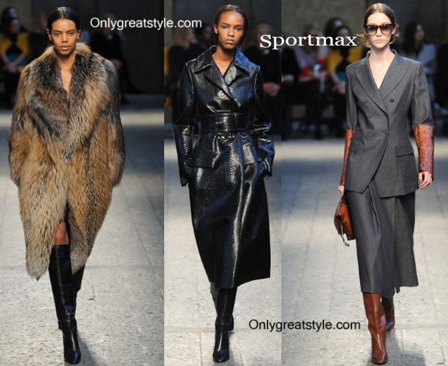 Sportmax fall winter 2014 2015 womenswear fashion