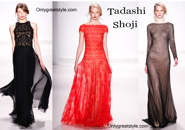 Tadashi Shoji fall winter 2014 2015 womenswear fashion